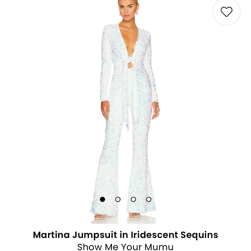 Show me your mumu sequin jumpsuit